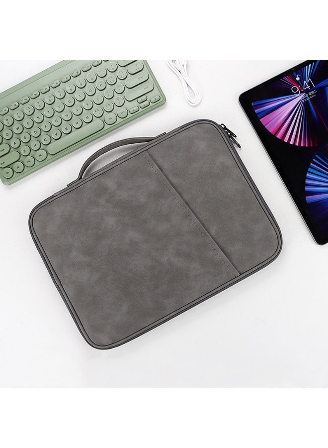 Mazko 13–13.9 Inch Laptop Sleeve PU Leather | Water-Resistant Soft Padded Zipper Case Compatible with MacBook Air 13 & MacBook Pro 13 (2021–2019) Protective Briefcase - Image 2